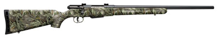 Savage Arms 19978 25 Walking Varminter 17 Hornet Caliber with 4+1 Capacity, 22" Barrel, Matte Black Metal Finish  &  Realtree Max-1 Synthetic Stock Right Hand (Full Size)