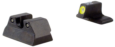 Trijicon 600600 HD Night Sights  Green/Tritium Yellow Outline Front Sight-Green Tritium Black Outline Rear Sight H & K P2000/P2000SK