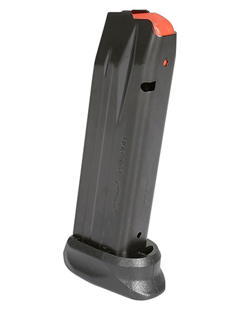 Walther Arms 2796449 PPQ  15rd/17rd 9mm Luger Fits Walther PPQ M1 Classic Blued Steel (with Base Plate)