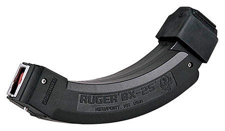 Ruger 90398 BX-25 Value Pack 25rd Magazine Fits Ruger 10/22/SR/American Rimfire/Charger 22LR Black 2 Pack