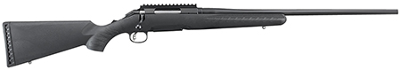 Ruger 6906 American  Full Size 7mm-08 Rem 4+1 22" Matte Black Alloy Steel Barrel, Matte Black Steel Receiver w/Picatinny Rail, Black Fixed Synthetic Stock, Right Hand