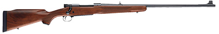 Winchester Repeating Arms 535205138 Model 70 Alaskan Full Size 375 H & H Mag 3+1 25" Brushed Polish Blued Sporter Barrel, Steel Receiver, Satin Walnut Monte Carlo  Stock
