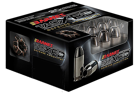 Barnes Bullets 21552 TAC-XPD Defense Handgun 380ACP 80gr 20 Per Box/10 Case