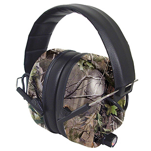 Radians 430EHP4UCS 430 Electronic Muff 27 dB Over the Head Camo/Black Adult 1 Pair