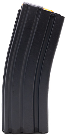 DuraMag 3023041178CPD SS  30rd 223 Rem/300 Blackout/5.56x45mm NATO for AR-15 Black w/ Orange Follower Detachable