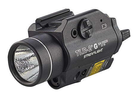 Streamlight 69250 TLR-2 G Gun Light  Black Anodized 300 Lumens White LED/Green Laser