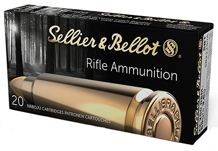 Sellier  &  Bellot SB22250A Rifle  22-250Rem 55gr Sierra GameKing Boat Tail Soft Point 20 Per Box/25 Case
