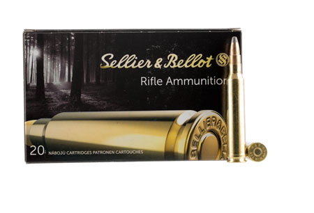 Sellier  &  Bellot SB300B Rifle  300WinMag 180gr Soft Point Cut Through Edge 20 Per Box/20 Case