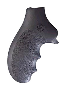 Hogue 81000 Monogrip Finger Grooves Black Rubber Fits Ruger SP101
