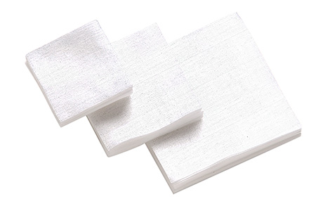 Hoppe's 1205 Gun Cleaning Patches  #5 12 / 16 Gauge Synthetic 25 Per Pack