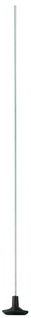 Hoppe's 1PSS Bench Rest Cleaning Rod 22 Cal  &  Larger Rifle/Shotgun Stainless Steel