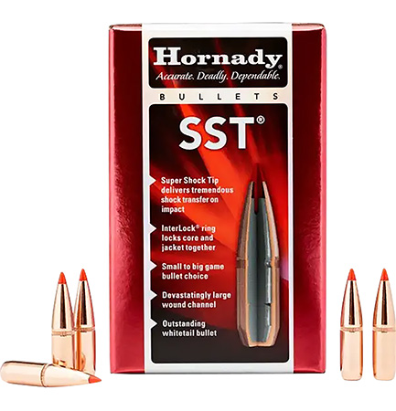 Hornady 27302 SST  270 Cal .277 130 gr Super Shock Tip 100 Per Box/ 25 Case