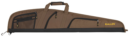 Allen 99546 Daytona Rifle Case Scoped Rifle Case 46" Mocha Brown Endura w/Black Trim, Accessory Pockets, Adjustable Sling  &  Easy Clean Lining