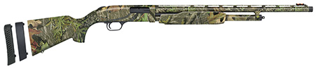 Mossberg 54157 500 Super Bantam Compact 20 Gauge Pump 3" 5+1 Overall Mossy Oak Obsession 22" Vent Rib Barrel, Steel Receiver  &  Adj LOP Mossy Oak Obsession Synthetic Stock, Right Hand, XF Turkey Choke