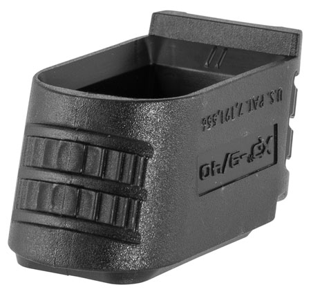 Springfield Armory XDM5002C Backstrap Sleeve  made of Polymer with Black Finish  &  1 Piece Design for 9mm Luger, 40 S&W Springfield XD-M Compact with #2 Backstrap  &  3.80" Barrel