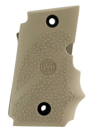 Hogue 38003 Rubber Grip  Desert Tan with Finger Grooves for Sig P238