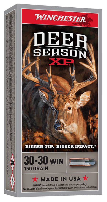 Winchester Ammo X3030DS Deer Season XP  30-30Win 150gr Extreme Point 20 Per Box/10 Case