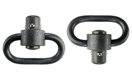 GrovTec US Inc GTSW288 Heavy Duty  1.25" Push Button Black Manganese Phosphate Steel