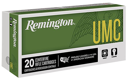 Remington Ammunition 21422 UMC  300Blackout 220gr Open Tip Flat Base 20 Per Box/10 Case