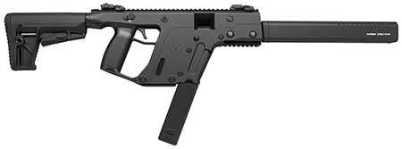 Kriss USA KV10CBL20 Vector CRB G2 10mm Auto 33+1 16" Black Chrome Moly Barrel, Black Polymer Receiver, Black Synthetic 6 Position Stock Black, Polymer Grip