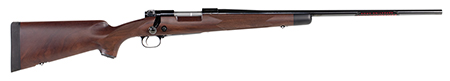 Winchester Repeating Arms 535203264 Model 70 Super Grade 270 WSM Caliber with 3+1 Capacity, 24" Barrel, High Polished Blued Metal Finish  &  Satin Fancy Walnut Stock Right Hand (Full Size)