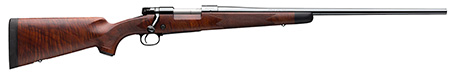 Winchester Repeating Arms 535203228 Model 70 Super Grade 30-06 Springfield Caliber with 5+1 Capacity, 24" Barrel, High Polished Blued Metal Finish  &  Satin Fancy Walnut Right Hand (Full Size)