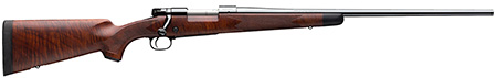 Winchester Repeating Arms 535203230 Model 70 Super Grade 7mm Rem Mag Caliber with 3+1 Capacity, 26" Barrel, High Polished Blued Metal Finish  &  Satin Fancy Walnut Stock Right Hand (Full Size)