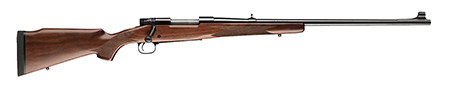 Winchester Repeating Arms 535205136 Model 70 Alaskan Full Size 338 Win Mag 3+1 25" Brushed Polish Blued Sporter Barrel, Steel Receiver, Satin Walnut Monte Carlo Stock