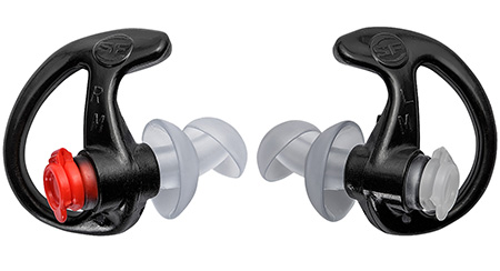 SureFire EP3BKMPR EP3 Sonic Defenders Polymer 24 dB Flanged Black Medium Adult 1 Pair