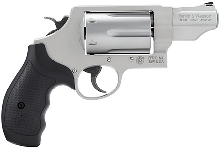 Smith  &  Wesson 160410 Governor  45 Colt (LC) Or 2.50" 410 Gauge, 2.75" Stainless Barrel, 6rd  Stainless Cylinder, Matte Silver Scandium Alloy Z-Frame, Black Polymer Grip