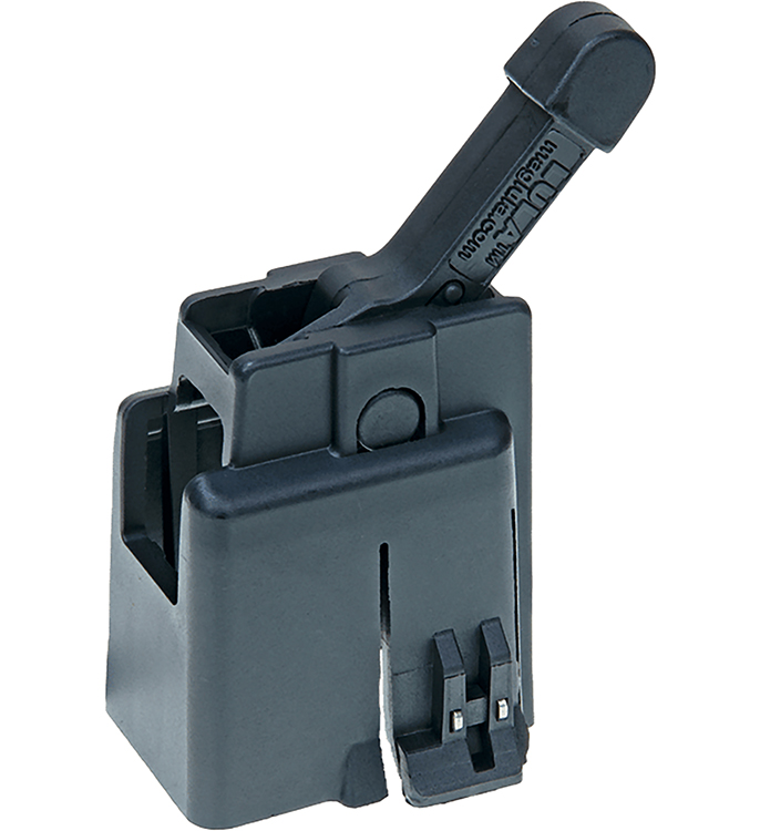 Maglula LU14B LULA Loader  &  Unloader Made of Polymer with Black Finish for 9mm Luger MP5 SMG