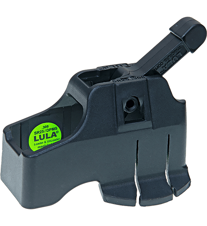 Maglula LU21B LULA Loader  &  Unloader Made of Polymer with Black Finish for 308 Win, 7.62x51mm NATO SR25, DPMS