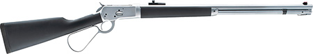 Taylors  &  Company 220089 1892 Alaskan Take-Down 357 Mag Caliber with 7+1 Capacity, 16" Barrel, Matte Chrome Metal Finish  &  SoftTouch Black Synthetic Stock Right Hand (Full Size)