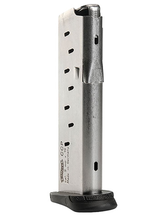 Walther Arms 50860002 CCP  8rd 9mm Luger Nickel Steel