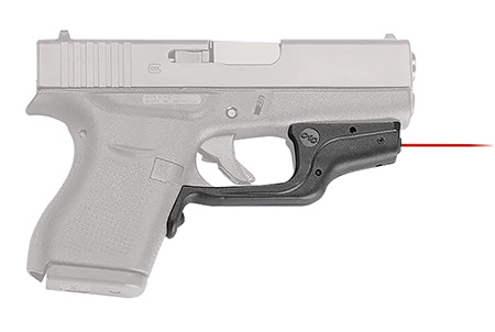Crimson Trace 0143801 LG-443 Laserguard  Compatible w/Glock 42/43, Red Laser Black Polymer