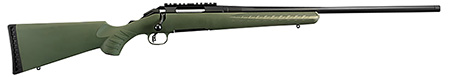 Ruger 6945 American Predator  Full Size 22-250 Rem 4+1 22" Matte Black Threaded Barrel, Matte Black Steel Receiver w/Picatinny Rail, Moss Green Fixed Synthetic Stock