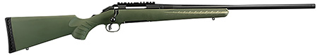 Ruger 6973 American Predator  Full Size 6.5 Creedmoor 4+1 22" Matte Black Threaded Barrel, Matte Black Steel Receiver w/Picatinny Rail, Moss Green Fixed Synthetic Stock