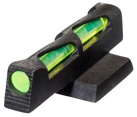 HiViz NVLW01 LiteWave Front Sight for Novak 1911 Green Fiber Optic