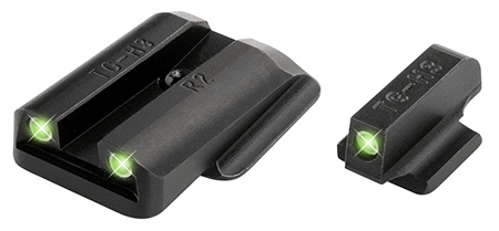 TruGlo TG231R2 Tritium  Black | Green Tritium Front Sight Green Tritium Rear Sight
