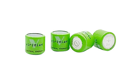 Viridian 3500002 1/3N Batteries Tactical Energy Green 3.0 Volts (4) Single Pack