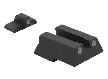 Meprolight USA 115453101 Tru-Dot Green Tritium Green Tritium Front/Orange Tritium Rear Sight, H & K VP9/HK45/HK45C/P30/SFP9