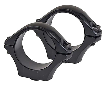 Tikka S1300923 Opti-Lock Rings  Black 1" Extra Low
