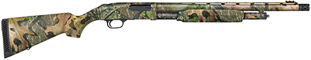 Mossberg 52280 500  Full Size 12 Gauge Pump 3" 5+1 20" Mossy Oak Obsession Vent Rib Barrel  &  Integral Scope Mount Steel Receiver, Fixed Mossy Oak Obsession Synthetic Stock, X-Factor Ported Choke