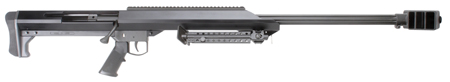 Barrett 13305 M99  50 BMG 29" 1rd Black Cerakote Black Fixed w/Sorbothane Recoil Pad Stock Black Polymer Grip Right Hand