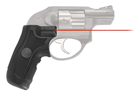 Crimson Trace 0143301 Lasergrips  Fits Ruger LCR/LCRx, Red Laser Black Polymer
