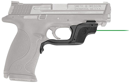 Crimson Trace 0145801 Laserguard  Fits S&W M & P, Green Laser Black Polymer, Trigger Guard Mount