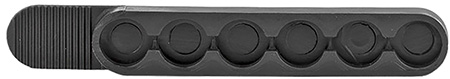 DeSantis Gunhide T11BAZZZ0 Swift Strip  made of Polymer with Black Finish for 38 Special, 357 Mag S&W J Frame Holds up to 6rds