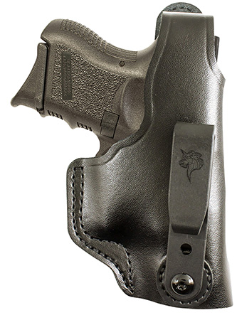 DeSantis Gunhide 033BAX7Z0 Dual Carry II  IWB/OWB Black Leather Belt Clip Fits S&W M & P Shield 9/40  &  S&W M & P Shield 2.0 Right Hand