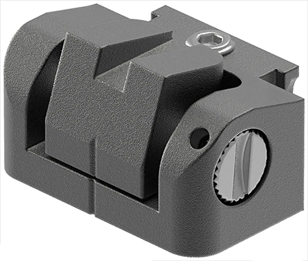 Leupold 120058 DeltaPoint Pro Rear Iron Sight Co-Witness, Black Aluminum