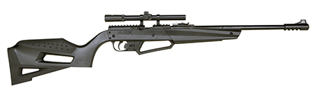 Umarex 2251600 NXG APX Youth Spring Piston 177 Black Black Receiver Black Scope Yes